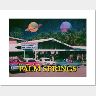 Greetings from Palm Springs Posters and Art